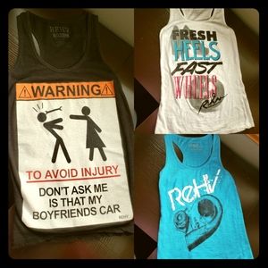 Set of 2 Rehv racerback tank tops